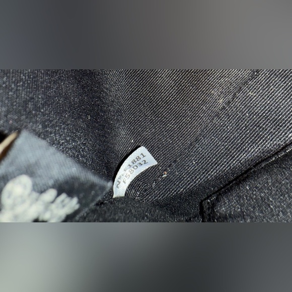 Coach Black Crossgrain Leather Corner Zip Wristlet Wallet Pouch F58032 - Picture 3 of 11